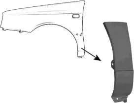 5880155 VAN WEZEL Крыло 5880155 VAN WEZEL Крыло