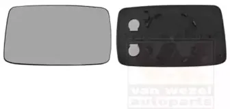 5880831 VAN WEZEL Зеркальное стекло, наружное зеркало 5880831 VAN WEZEL Зеркальное стекло, наружное зеркало