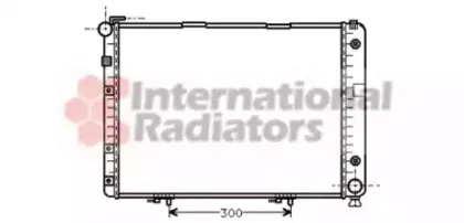 30002154 VAN WEZEL Радиатор, охлаждение двигател 30002154 VAN WEZEL Радиатор, охлаждение двигател