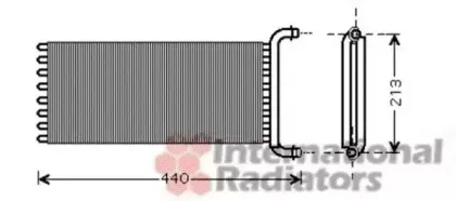 30006441 VAN WEZEL Теплообменник, отопление салона 30006441 VAN WEZEL Теплообменник, отопление салона