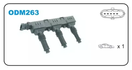 ODM263 JANMOR Катушка зажигания ODM263 JANMOR Катушка зажигания