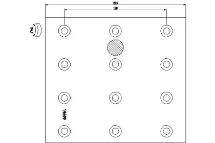 1969903 TEXTAR Комплект тормозных башмаков, барабанные тормоза 1969903 TEXTAR Комплект тормозных башмаков, барабанные тормоза