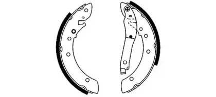 91033700 TEXTAR Комплект тормозных колодок 91033700 TEXTAR Комплект тормозных колодок