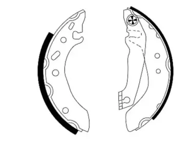 91043700 TEXTAR Комплект тормозных колодок 91043700 TEXTAR Комплект тормозных колодок