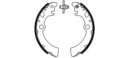 91051400 TEXTAR Комплект тормозных колодок 91051400 TEXTAR Комплект тормозных колодок