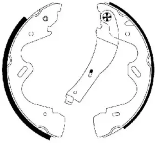 91065100 TEXTAR Комплект тормозных колодок 91065100 TEXTAR Комплект тормозных колодок