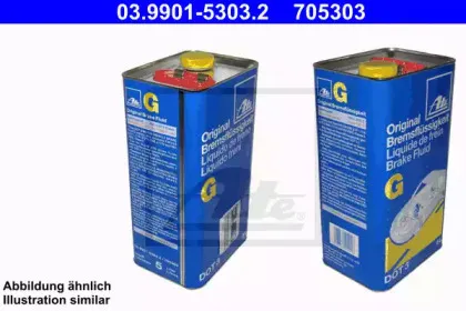 03.9901-5303.2 ATE Тормозная жидкость 03.9901-5303.2 ATE Тормозная жидкость