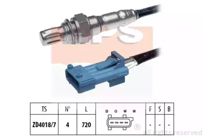 1.998.198 EPS Лямбда-зонд 1.998.198 EPS Лямбда-зонд