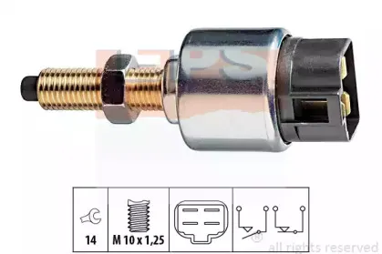 1.810.044 EPS Выключатель фонаря сигнала торможения 1.810.044 EPS Выключатель фонаря сигнала торможения