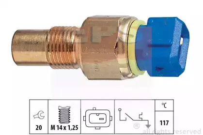 1840060 EPS термовыключатель, сигнальная лампа охлаждающей жидкости 1840060 EPS термовыключатель, сигнальная лампа охлаждающей жидкости