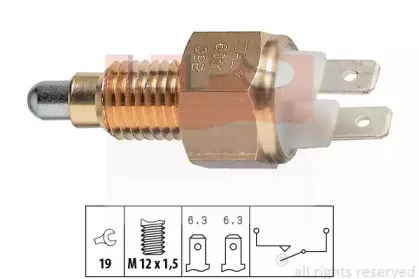 1.860.011 EPS Выключатель, фара заднего хода 1.860.011 EPS Выключатель, фара заднего хода