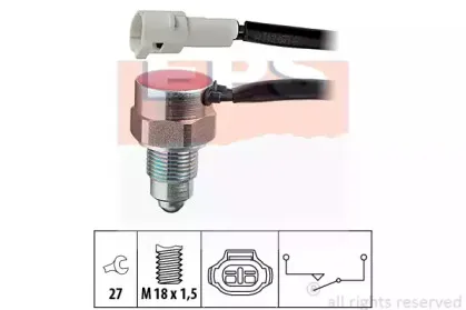 1.860.162 EPS Выключатель, фара заднего хода 1.860.162 EPS Выключатель, фара заднего хода