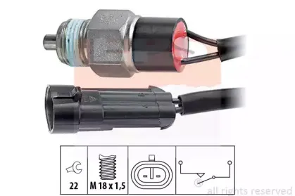 1.860.239 EPS Выключатель, фара заднего хода 1.860.239 EPS Выключатель, фара заднего хода