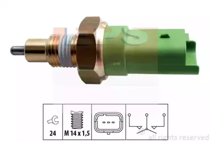 1.860.245 EPS Выключатель, фара заднего хода 1.860.245 EPS Выключатель, фара заднего хода