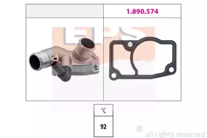 1.880.347 EPS Термостат, охлаждающая жидкость 1.880.347 EPS Термостат, охлаждающая жидкость