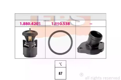 1.880.559K EPS Термостат, охлаждающая жидкость 1.880.559K EPS Термостат, охлаждающая жидкость
