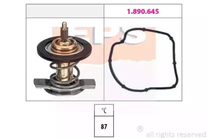 1.880.595 EPS Термостат, охлаждающая жидкость 1.880.595 EPS Термостат, охлаждающая жидкость
