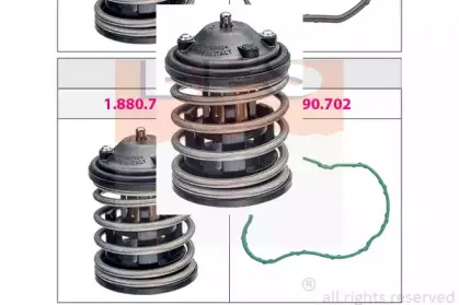 1.880.762S EPS Термостат, охлаждающая жидкость 1.880.762S EPS Термостат, охлаждающая жидкость