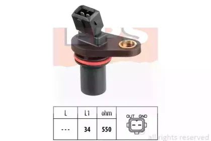 1.953.043 EPS Датчик, положение распределительного вала 1.953.043 EPS Датчик, положение распределительного вала