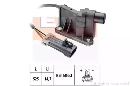 1.953.315 EPS Датчик, положение распределительного вала 1.953.315 EPS Датчик, положение распределительного вала