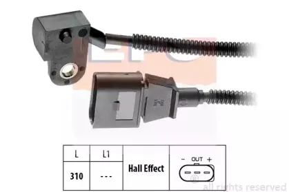 1.953.456 EPS Датчик, положение распределительного вала 1.953.456 EPS Датчик, положение распределительного вала