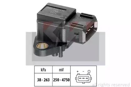 493 104 KW Датчик давления воздуха, высотный корректор 493 104 KW Датчик давления воздуха, высотный корректор