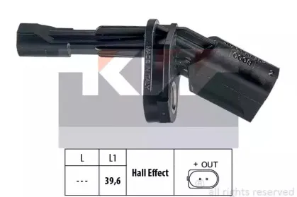 460 008 KW Датчик, частота вращения колеса 460 008 KW Датчик, частота вращения колеса