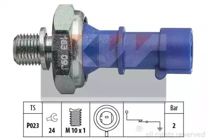 500 163 KW Датчик давления масла 500 163 KW Датчик давления масла