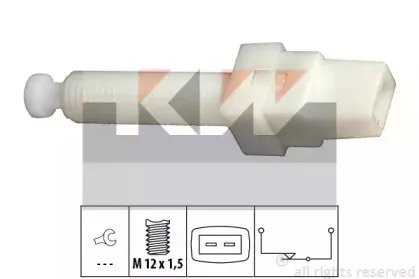 510 015 KW Выключатель фонаря сигнала торможения 510 015 KW Выключатель фонаря сигнала торможения