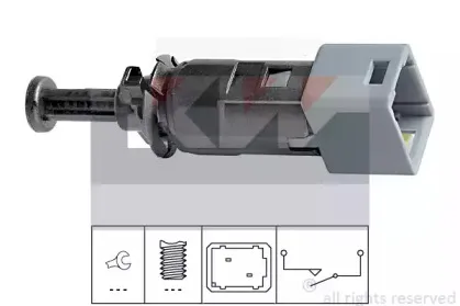 510 150 KW Выключатель фонаря сигнала торможения 510 150 KW Выключатель фонаря сигнала торможения