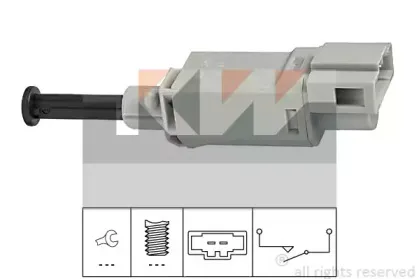510 152 KW Выключатель, привод сцепления (Tempomat) 510 152 KW Выключатель, привод сцепления (Tempomat)