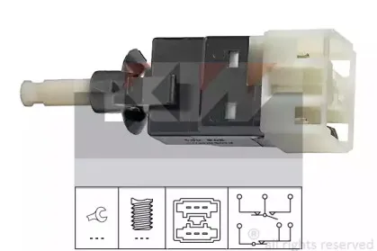 510 206 KW Выключатель фонаря сигнала торможения 510 206 KW Выключатель фонаря сигнала торможения