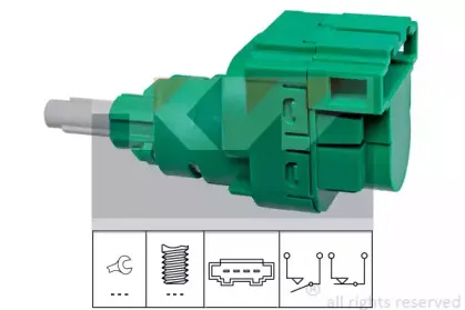 510 230 KW Выключатель фонаря сигнала торможения 510 230 KW Выключатель фонаря сигнала торможения