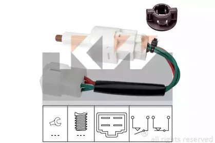 510 273 KW Выключатель фонаря сигнала торможения 510 273 KW Выключатель фонаря сигнала торможения