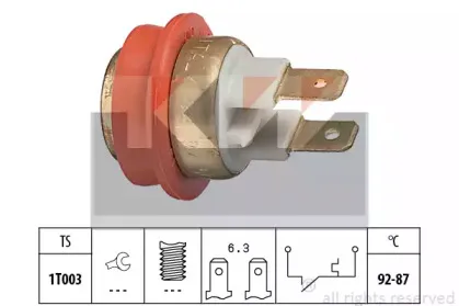 550 042 KW Термовыключатель, вентилятор радиатора 550 042 KW Термовыключатель, вентилятор радиатора