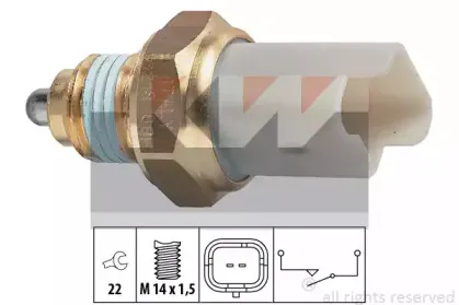 560 218 KW Выключатель, фара заднего хода 560 218 KW Выключатель, фара заднего хода
