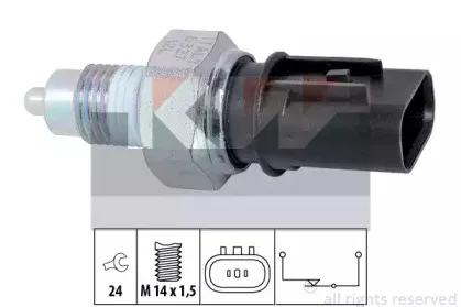 560 327 KW Выключатель, фара заднего хода 560 327 KW Выключатель, фара заднего хода