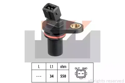 453 043 KW Датчик, положение распределительного вала 453 043 KW Датчик, положение распределительного вала