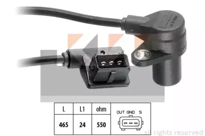 453 056 KW Датчик импульсов 453 056 KW Датчик импульсов