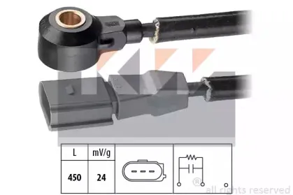 457 096 KW Датчик детонации 457 096 KW Датчик детонации