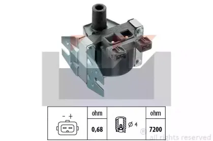 470 192 KW Катушка зажигания 470 192 KW Катушка зажигания