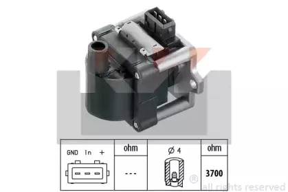 490 414 KW Элемент катушки зажигания 490 414 KW Элемент катушки зажигания