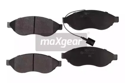 19-0673 MAXGEAR Комплект тормозных колодок, дисковый тормоз 19-0673 MAXGEAR Комплект тормозных колодок, дисковый тормоз