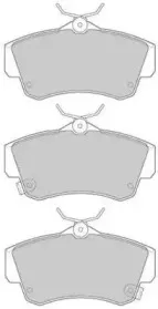 FBP-1729 FREMAX Комплект тормозных колодок, дисковый тормоз FBP-1729 FREMAX Комплект тормозных колодок, дисковый тормоз