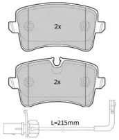 FBP-1940 FREMAX Комплект тормозных колодок, дисковый тормоз FBP-1940 FREMAX Комплект тормозных колодок, дисковый тормоз