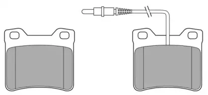 FBP-0743-01 FREMAX Комплект тормозных колодок, дисковый тормоз FBP-0743-01 FREMAX Комплект тормозных колодок, дисковый тормоз