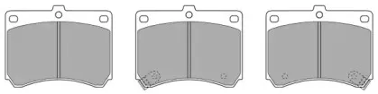 FBP-0797 FREMAX Комплект тормозных колодок, дисковый тормоз FBP-0797 FREMAX Комплект тормозных колодок, дисковый тормоз