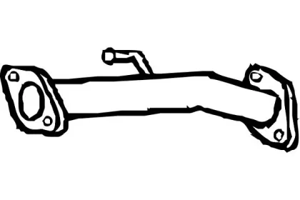 P6276 FENNO Труба выхлопного газа P6276 FENNO Труба выхлопного газа