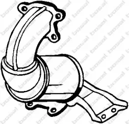 099-263 BOSAL Катализатор 099-263 BOSAL Катализатор