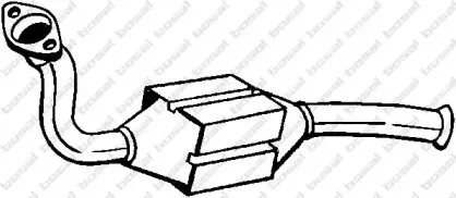 099-715 BOSAL Катализатор 099-715 BOSAL Катализатор